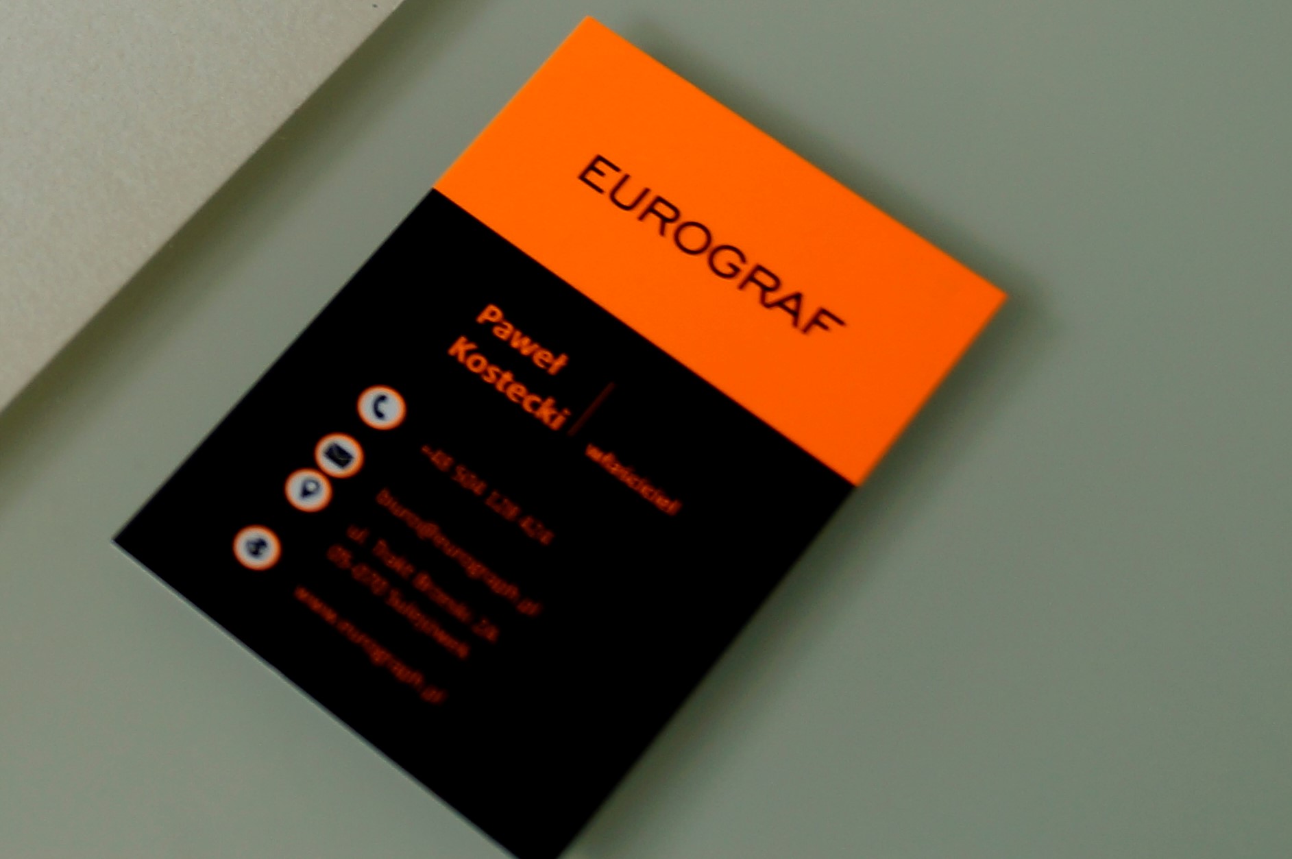 farby fluorescencyjne drukarnia Eurograph